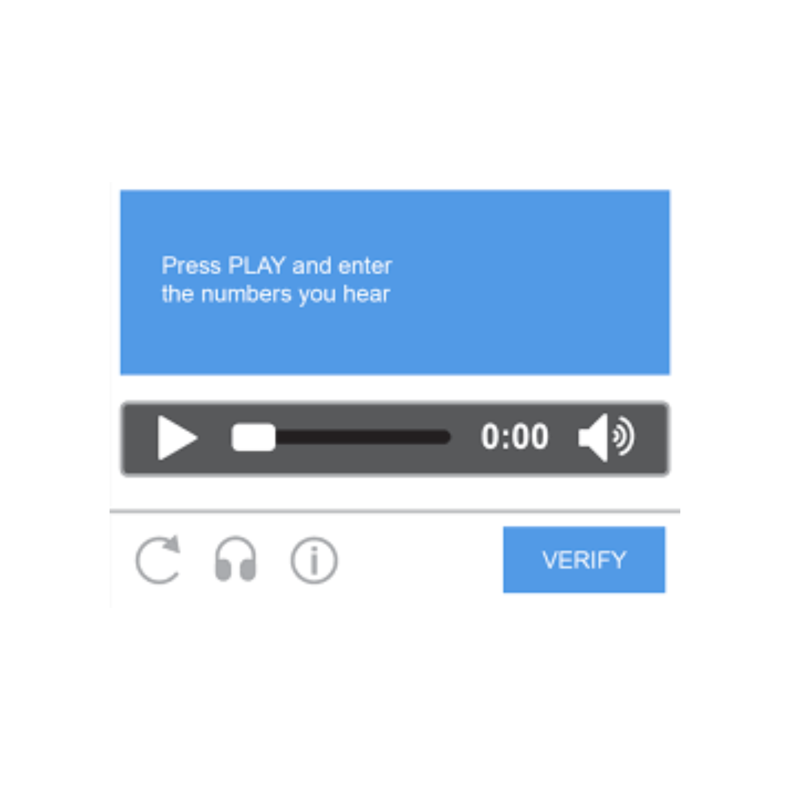Audio CAPTCHA